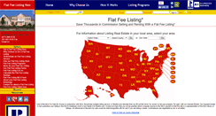 Desktop Screenshot of flatfeelistingnow.com