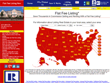 Tablet Screenshot of flatfeelistingnow.com